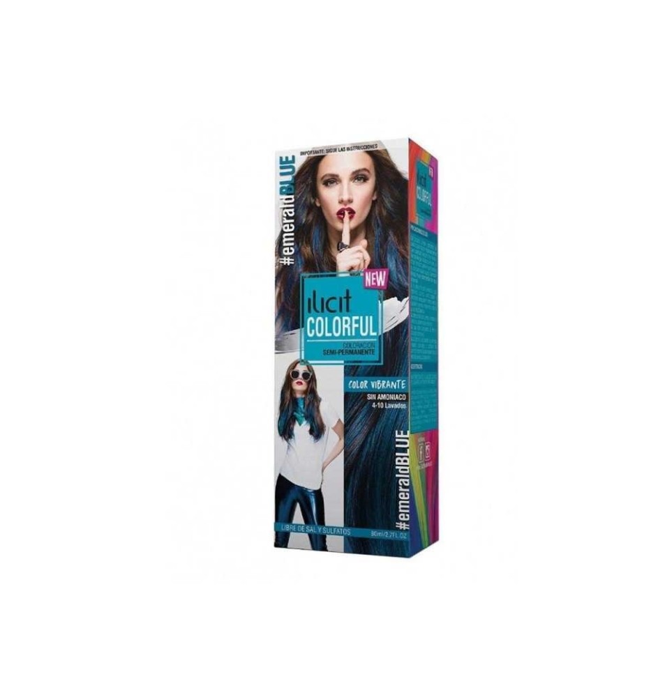 ILICIT COLORFUL EMERAL BLUE ILICIT COLORFUL EMERAL BLUE