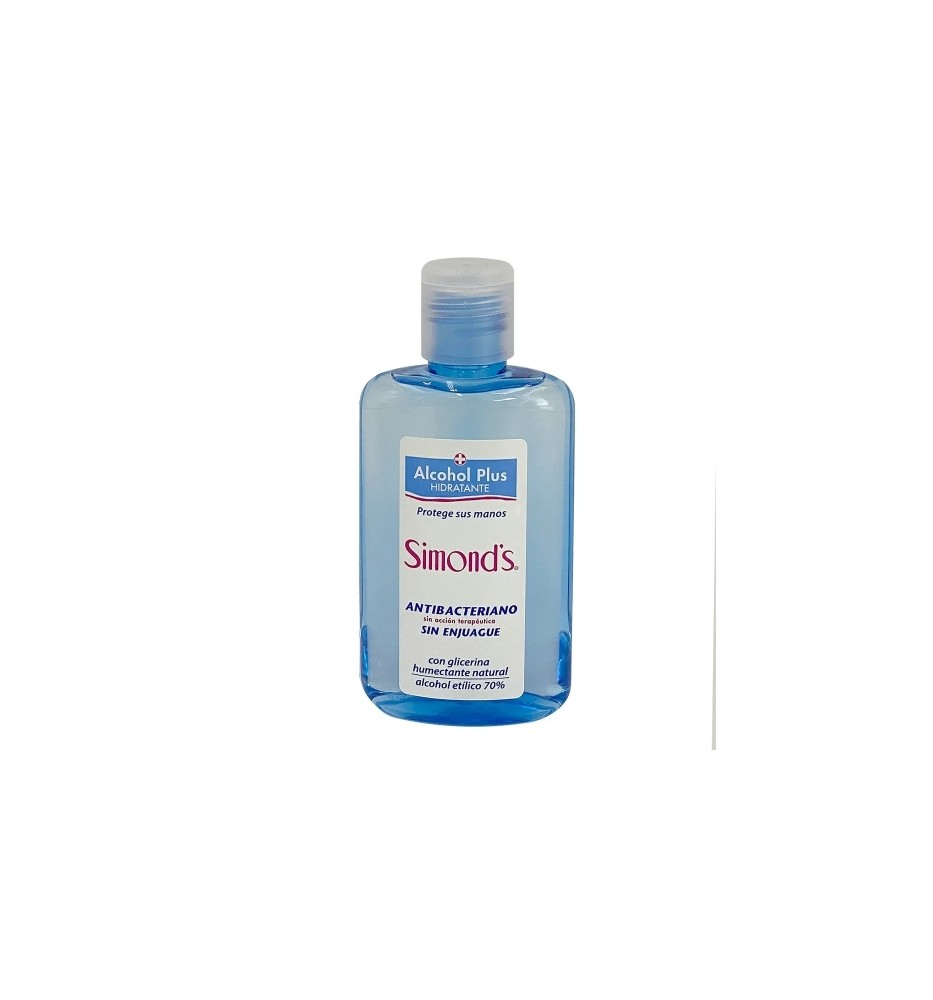 SIMONDS ALCOHOL PLUS HIDRATANTE X 75ML SIMONDS ALCOHOL PLUS HIDRATANTE X 75ML