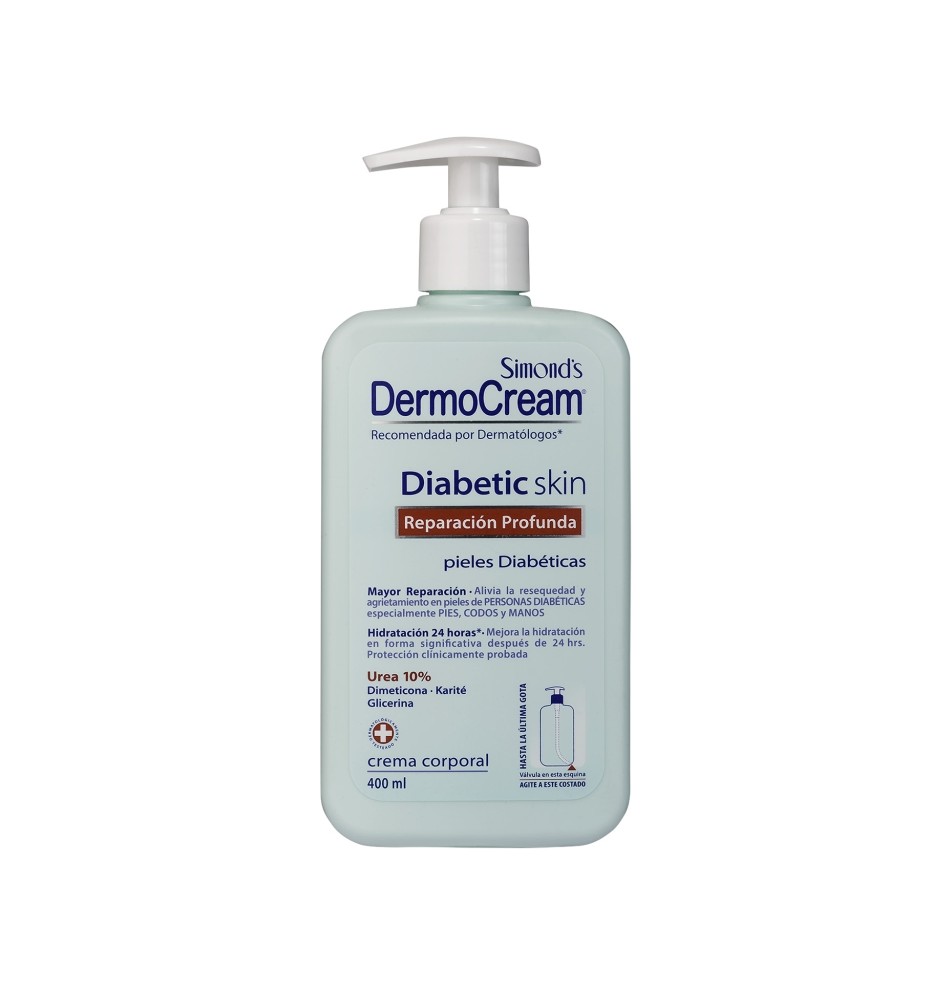 SIMONDS DERMOCREAM DIABETIC SKIN 750ML X750