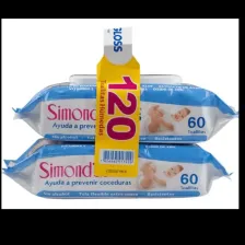 SIMONDS TOALLAS HUM.PLANAS GLOSS  60X2
