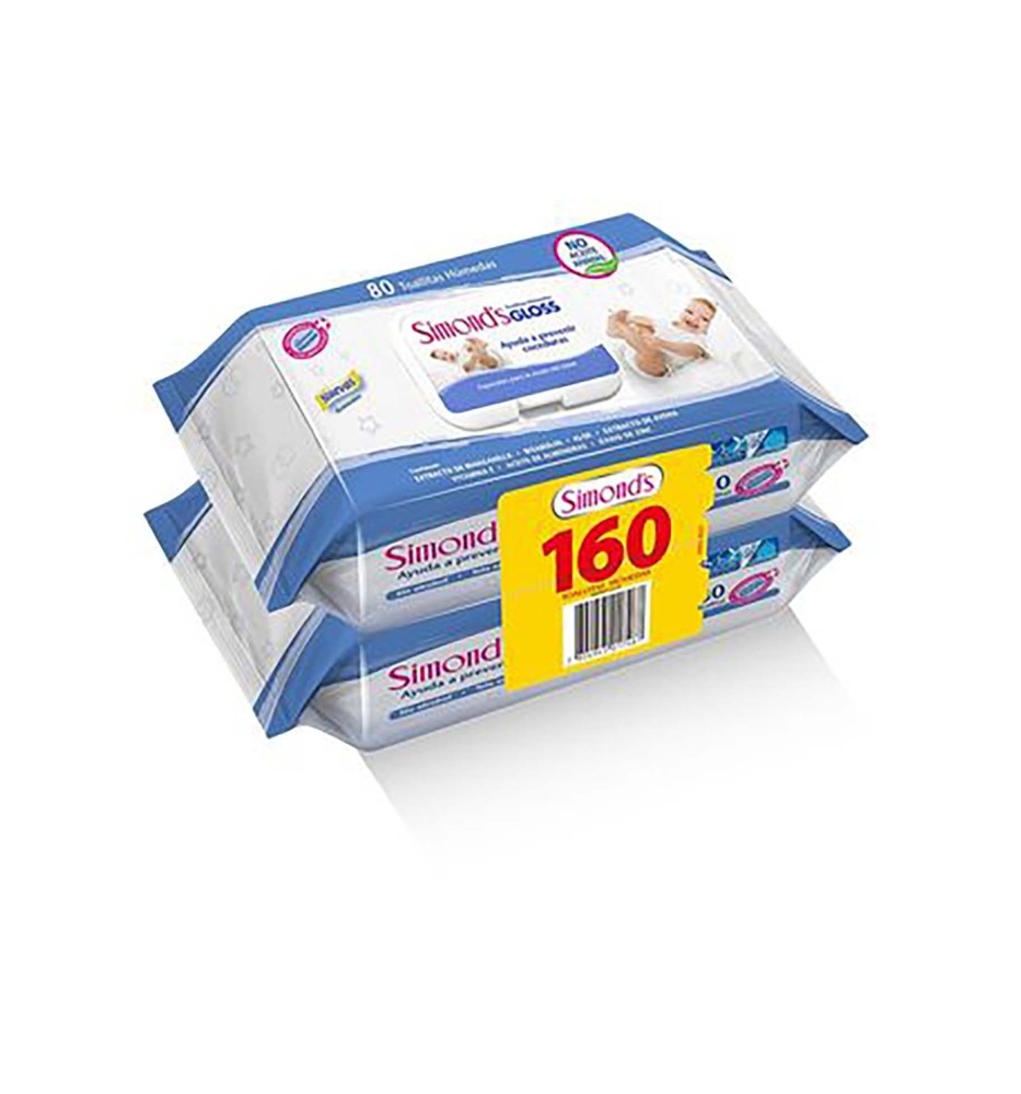 SIMONDS TOALLAS HUM.PLANAS GLOSS  80X2
