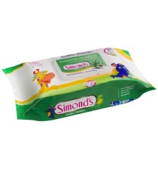 SIMONDS TOALLAS HUMEDAS ALOE X 85 UNID