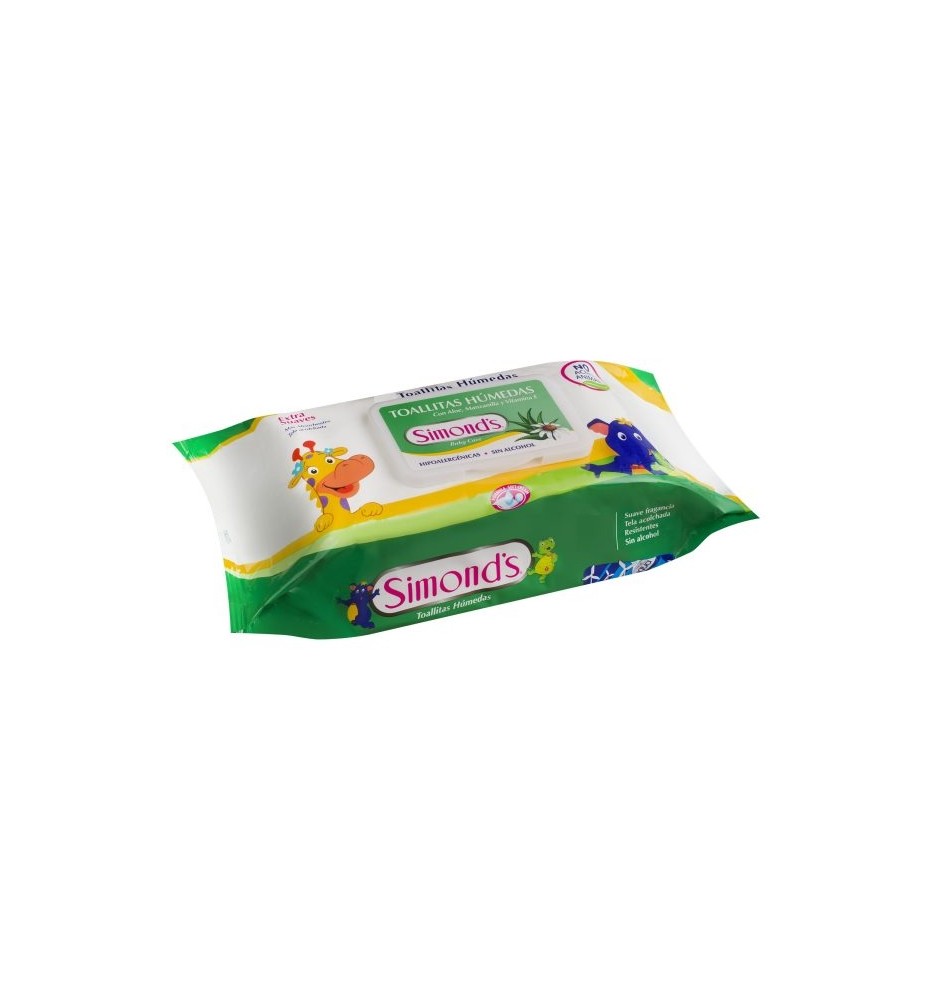 SIMONDS TOALLAS HUMEDAS ALOE X 85 UNID SIMONDS TOALLAS HUMEDAS ALOE X 85 UNID
