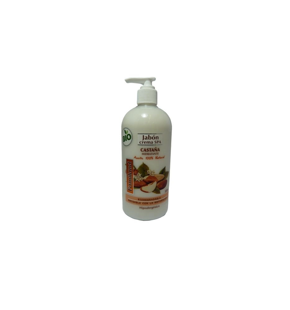 FAMILAND JABÓN CASTAÑA 500ML X500