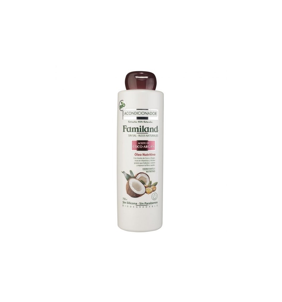 FAMILAND ACON.ACEITE DE COCO Y ARGAN S/SAL X750ML FAMILAND ACON.ACEITE DE COCO Y ARGAN S/SAL X750ML