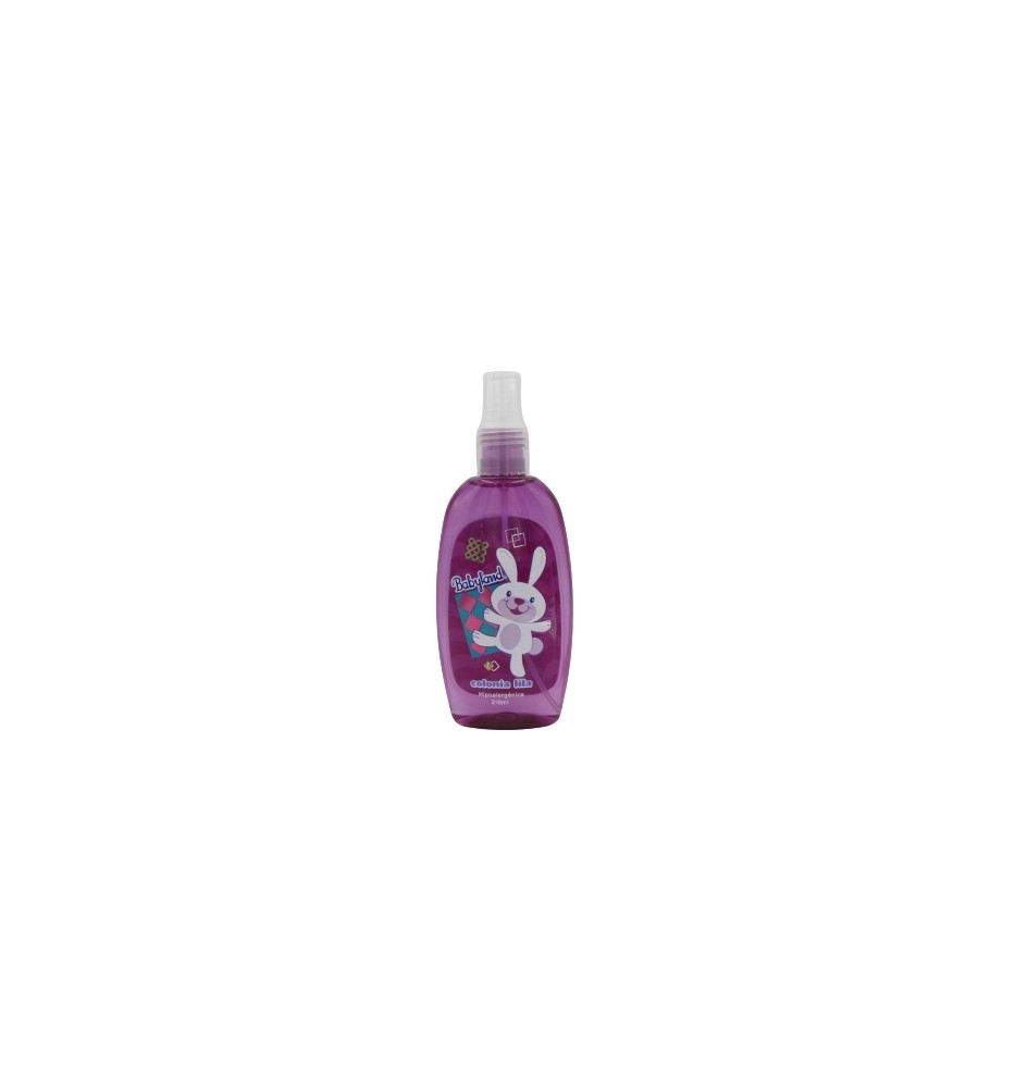 BABYLAND COLONIA LILA 210ML BABYLAND COLONIA LILA 210ML