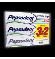 PACK PEPSODENT TRIPLE PAS.X90G  3X2