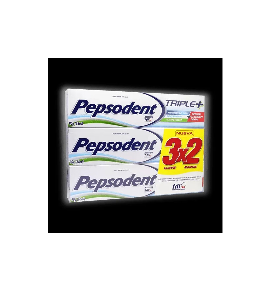 PACK PEPSODENT TRIPLE PAS.X90G 3X2 PACK PEPSODENT TRIPLE PAS.X90G 3X2