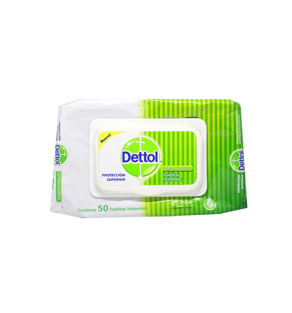 DETTOL DESINFECTANTE TOALL X 50 DETTOL DESINFECTANTE TOALL X 50