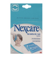 NEXCARE MINI COMPRESA FRIO/CALOR X2 COMPRESAS
