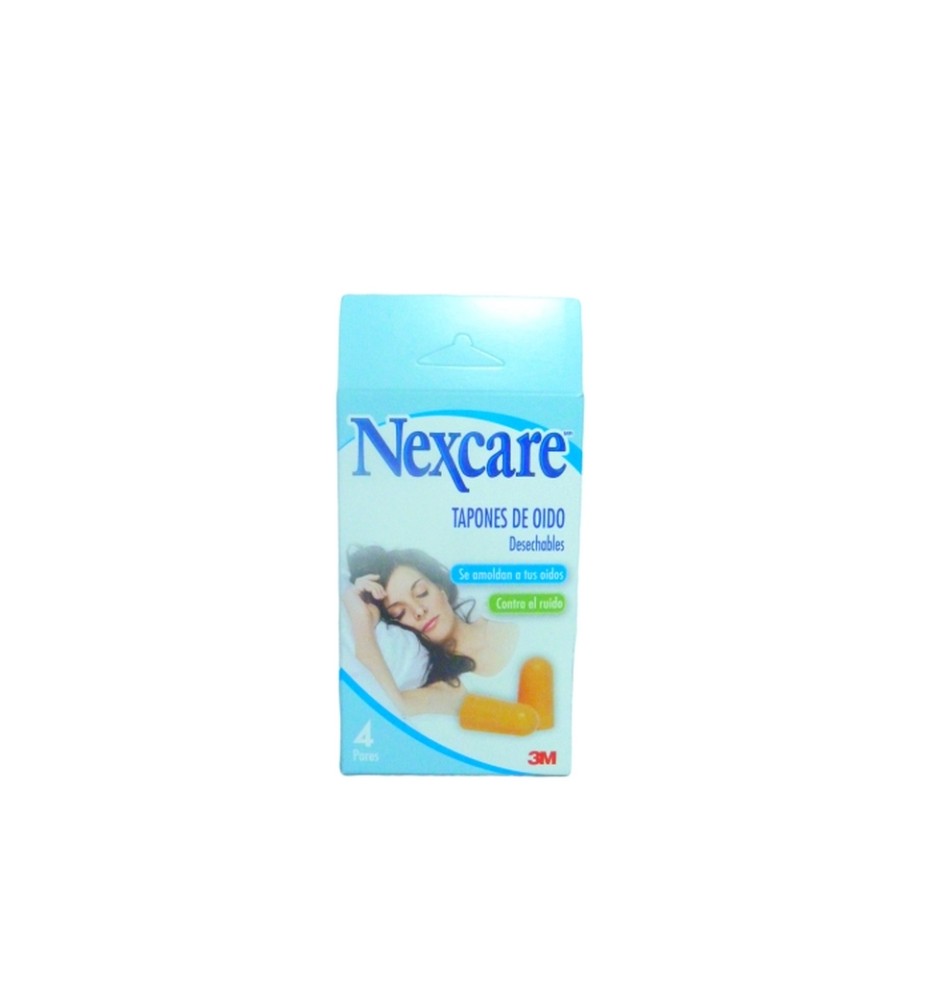 NEXCARE TAPONES OIDO 4 PARES NEXCARE TAPONES OIDO 4 PARES