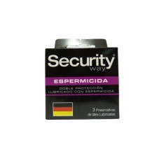 SECURITY ESPERMICIDA X 3