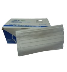 MASCARILLAS 3 PLIEGUES C/ELASTICO X1