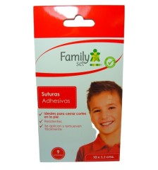 F SET  SUTURAS ADHESIVAS X9