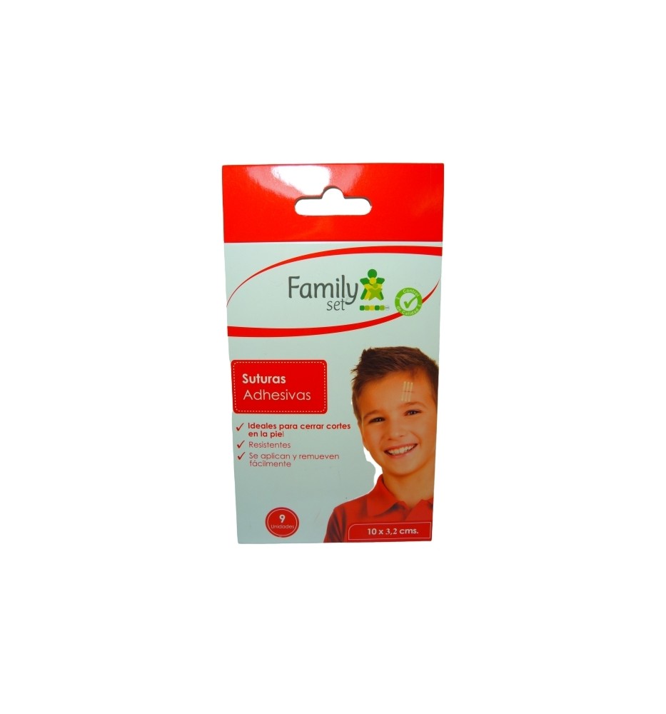 F SET SUTURAS ADHESIVAS X9 F SET SUTURAS ADHESIVAS X9