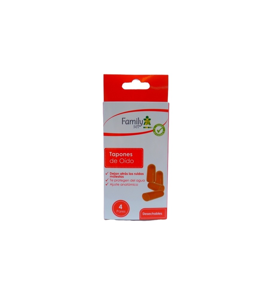 F SET TAPONES OIDO 4 PARES F SET TAPONES OIDO 4 PARES