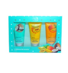 BE CREMA MANOS COCON.50ML X3