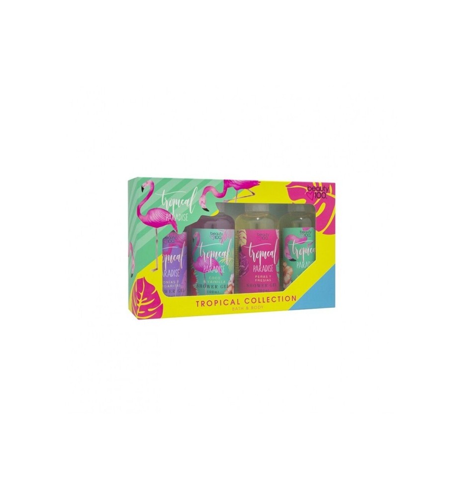 BEAUTY 100 TROP. LOC+SHW GEL+CRIST+EXF BEAUTY 100 TROP. LOC+SHW GEL+CRIST+EXF