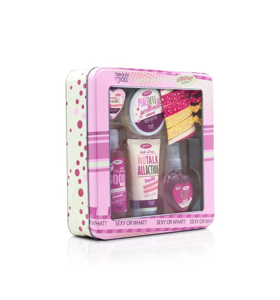 BEAUTY 100 CAJA MET. LOC+SW+COL+CR+BOM+COLES BEAUTY 100 CAJA MET. LOC+SW+COL+CR+BOM+COLES