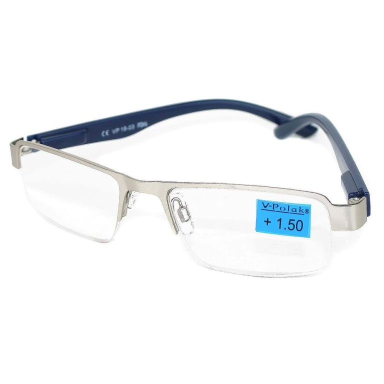 LENTES V-POLAK BLUE SILVER 1.5