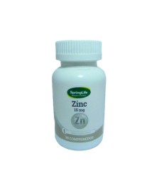 ZINC 15mg X 30COM