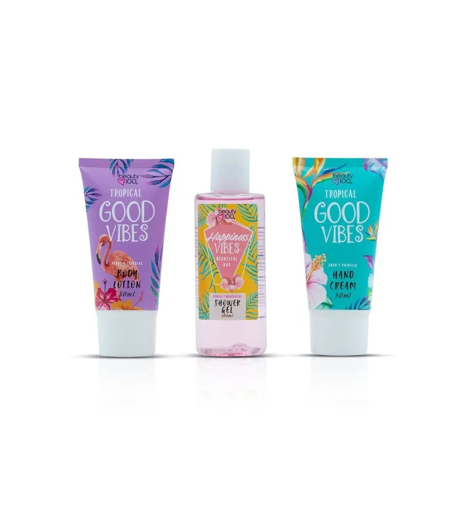 BEAUTY 100 TROP. LOC+SHW GEL+CREMA MANO BEAUTY 100 TROP. LOC+SHW GEL+CREMA MANO