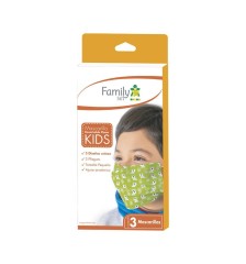 F.SET MASCARILLA DESECHABLE  PLANA KIDS X 3