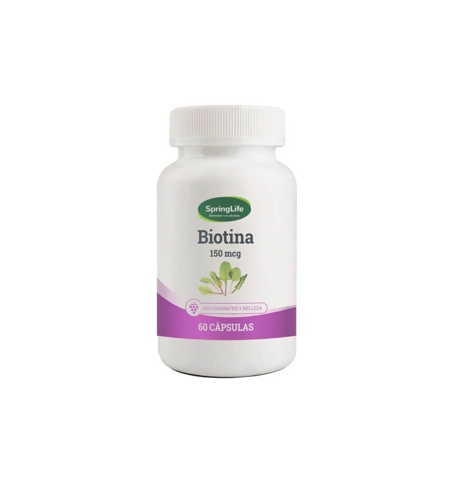 BIOTINA SPRING LIFE 150mcg X 60CAP BIOTINA SPRING LIFE 150mcg X 60CAP