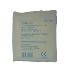 GASA ALGODON ESTERIL 15X15 CM 8PLY X2