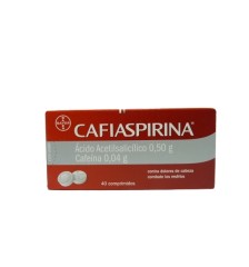 CAFIASPIRINA X40 COMPRIMIDOS