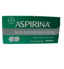 ASPIRINA 500MG X20 TABLETAS