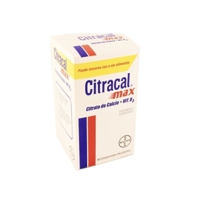 CITRACAL MAX D X 60COM