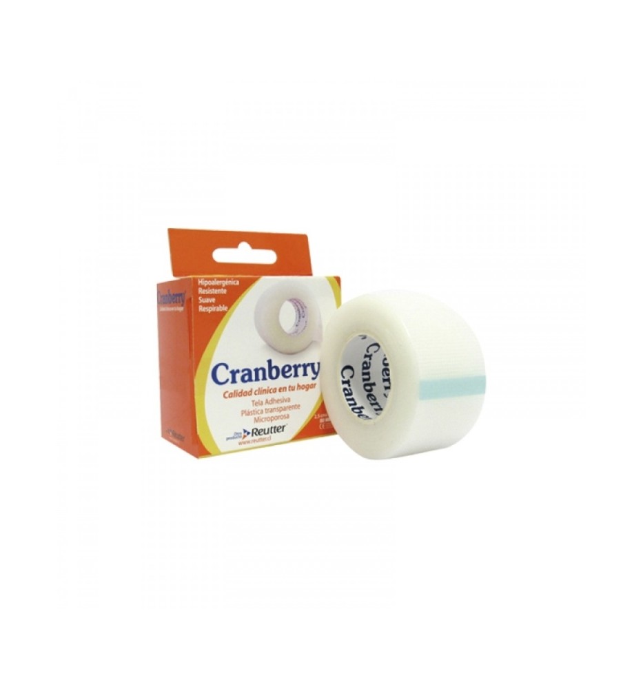 CRANBERRY TELA ADHESIVA PLASTICA 5CMX9M CRANBERRY TELA ADHESIVA PLASTICA 5CMX9M