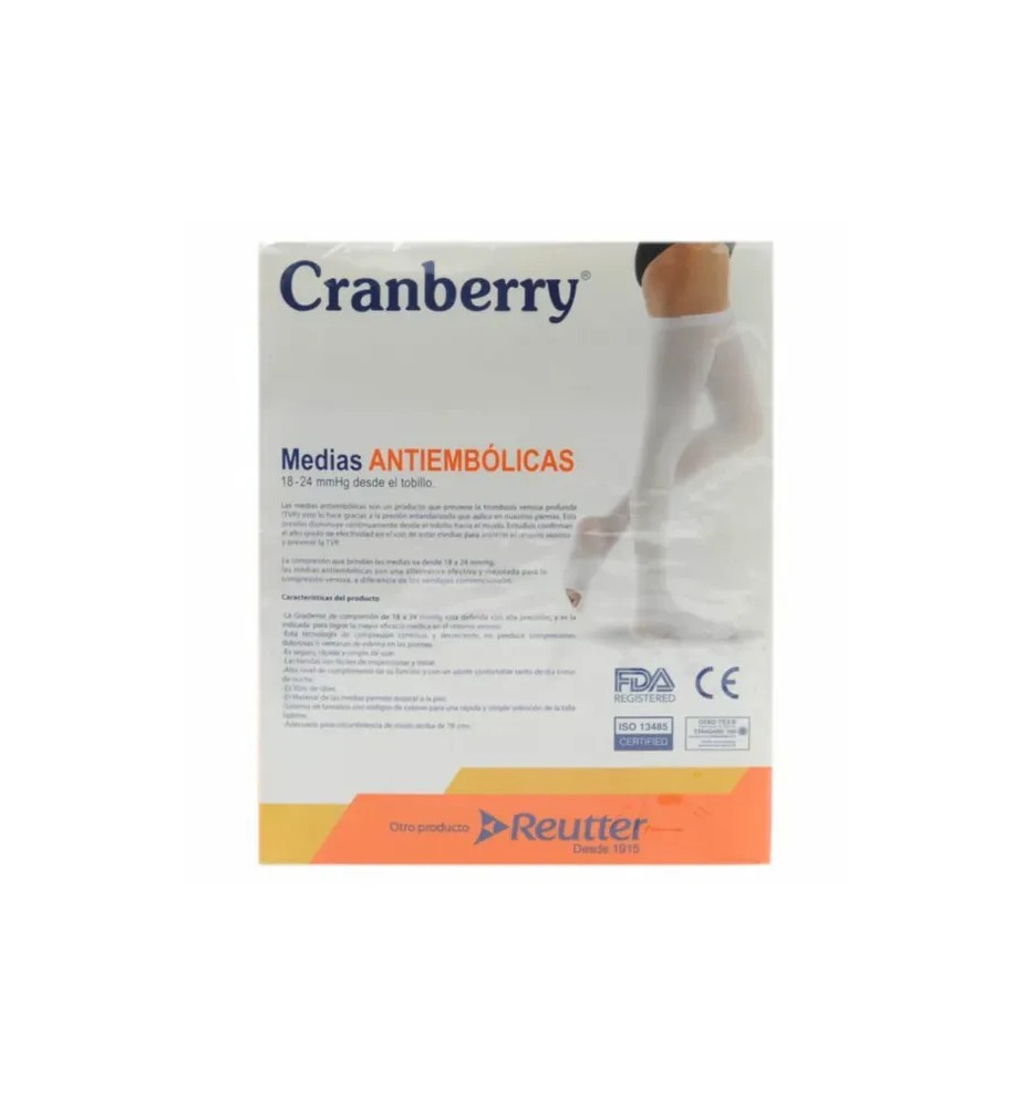 CRANBERRY MEDIAS ANTIEMBOLICAS