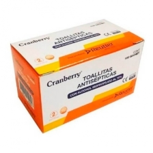 CRANBERRY TOALL.ALCOHOL 70 PAD X 1 UNID