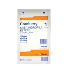 CRANBERRY GASA ESTERILIZADA X1
