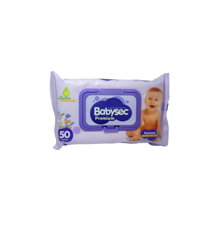 BABYSEC TOALLA HUMEDA X50