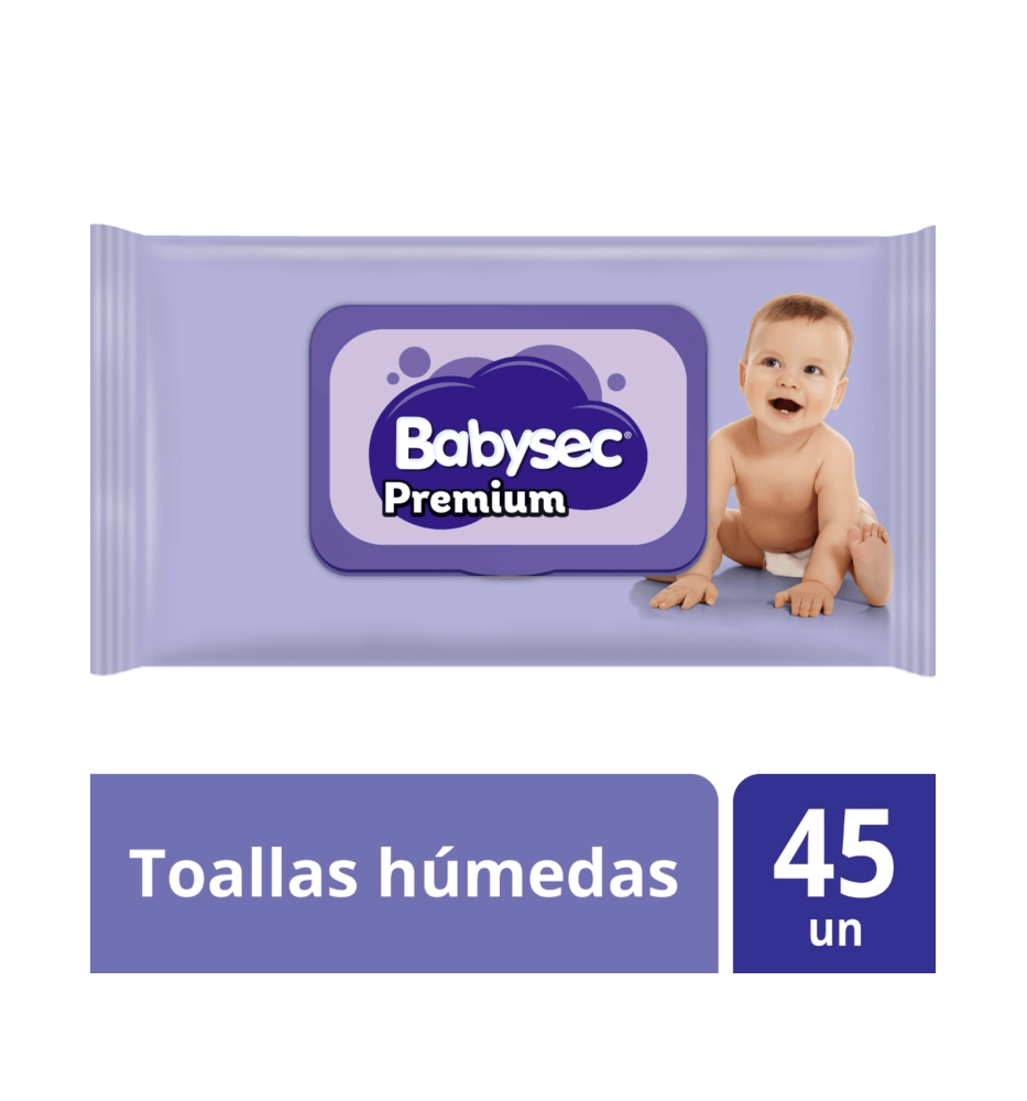 BABYSEC TOALLA HUMEDA X45