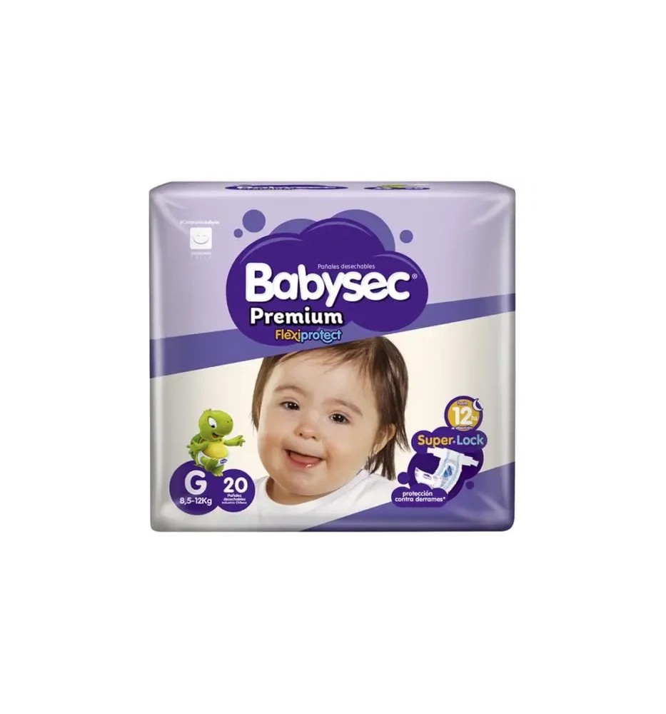 BABYSEC PAÑAL BEBE PREMIUM G X20