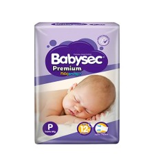 BABYSEC PAÑAL BEBE PREMIUM P X20