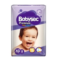 BABYSEC PAÑAL BEBE PREMIUM XG X14
