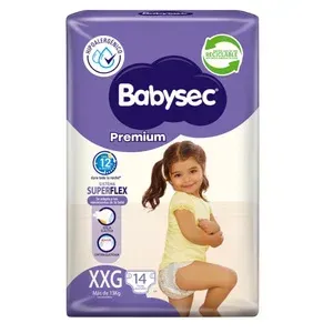 BABYSEC PAÑAL BEBE PREMIUM XXG X14