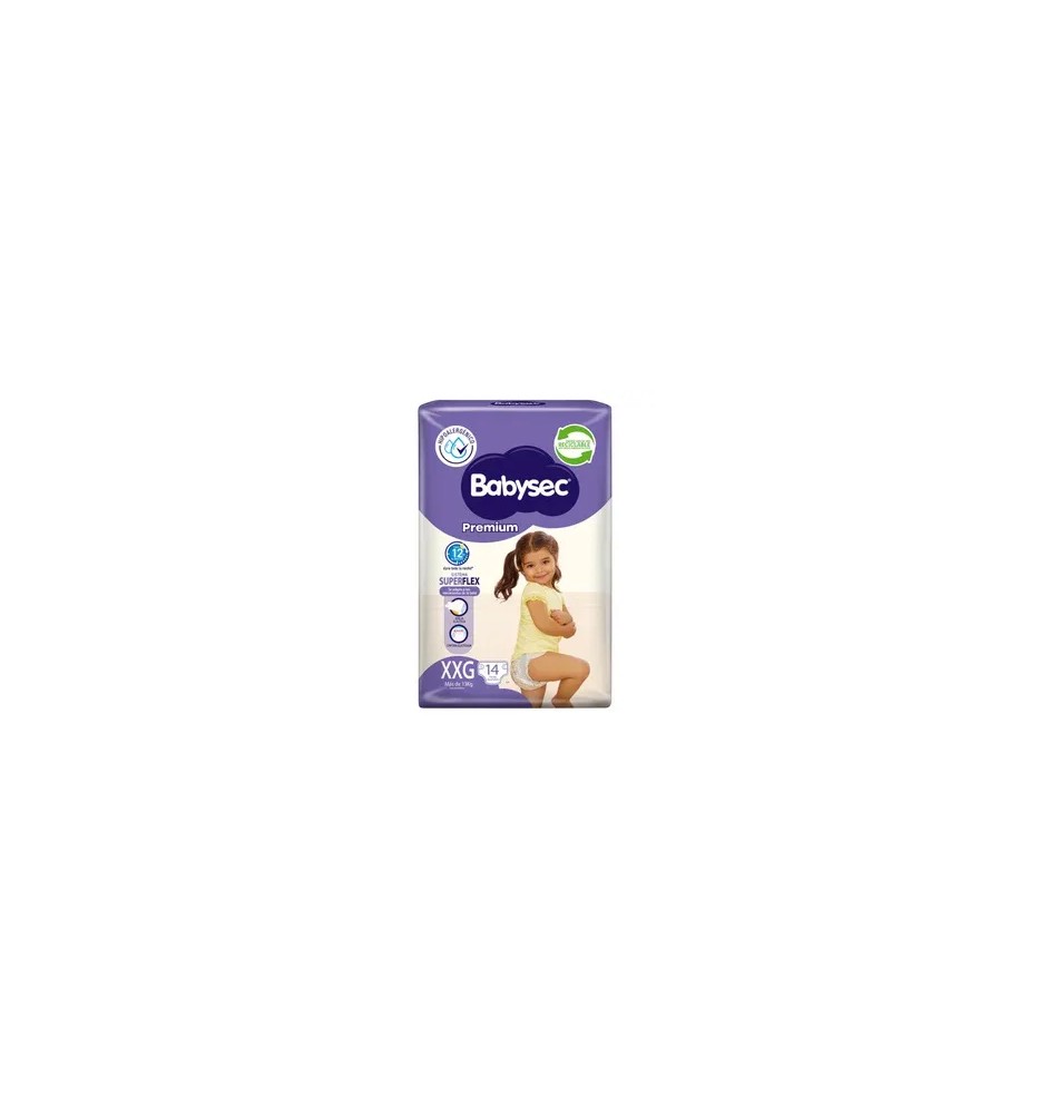 BABYSEC PAÑAL XXG X14