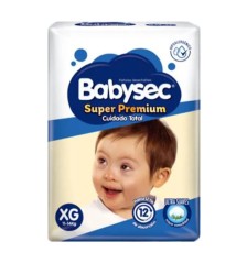 BABYSEC PAÑAL BEBE SUPER PREMIUM XG X14