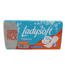 LADYSOFT PROTEC. DIARIO TELA SUAVE NORMAL X100