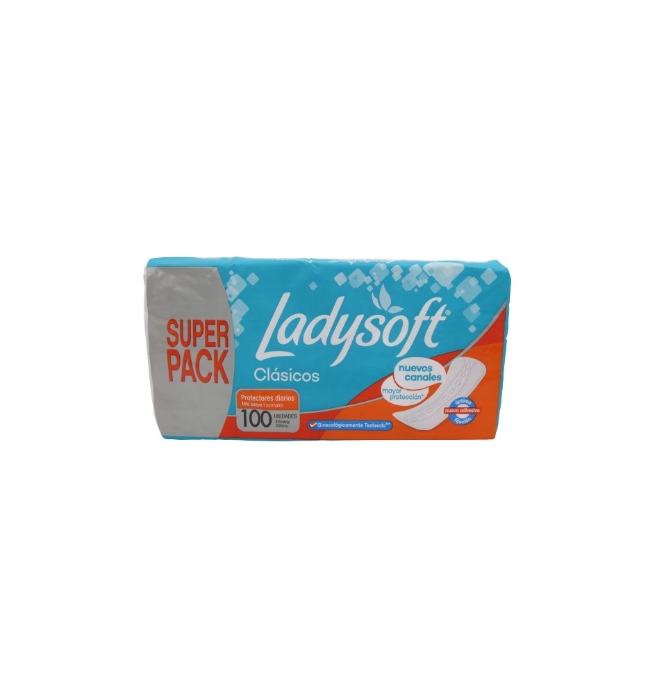 LADYSOFT PROTEC. DIARIO TELA SUAVE NORMAL X100