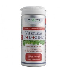 VITAMINA C + D + ZINC x 60 CAP