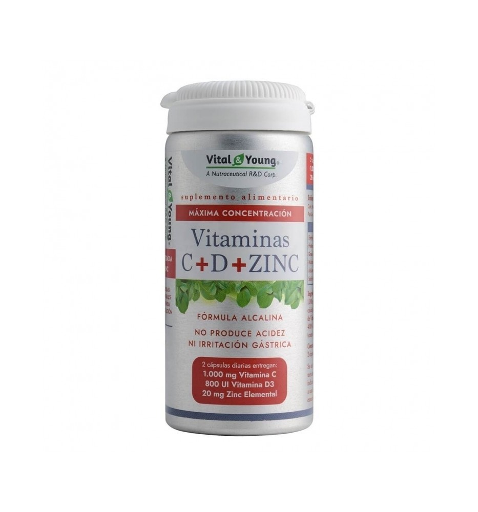 VITAMINA C + D + ZINC x 60 CAP VITAMINA C + D + ZINC x 60 CAP