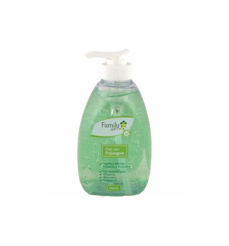 F.SET GEL SIN ENJUAGUE X 350ML F.SET GEL SIN ENJUAGUE X 350ML