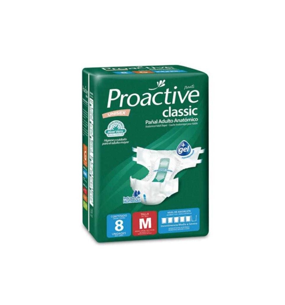PROACTIVE PAÑAL ADULTO M X8 PROACTIVE PAÑAL ADULTO M X8